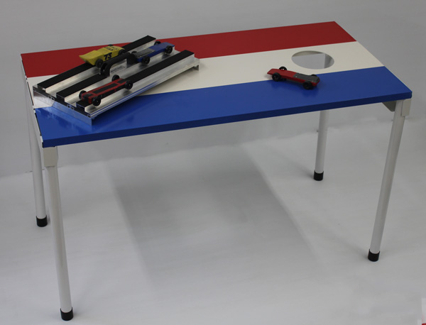 Table with cars
